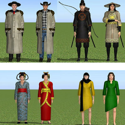 Expansion Pack - World Clothing